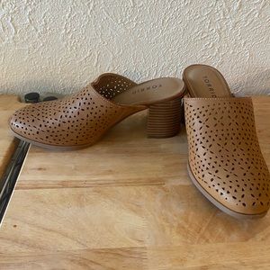 Torrid heeled mules